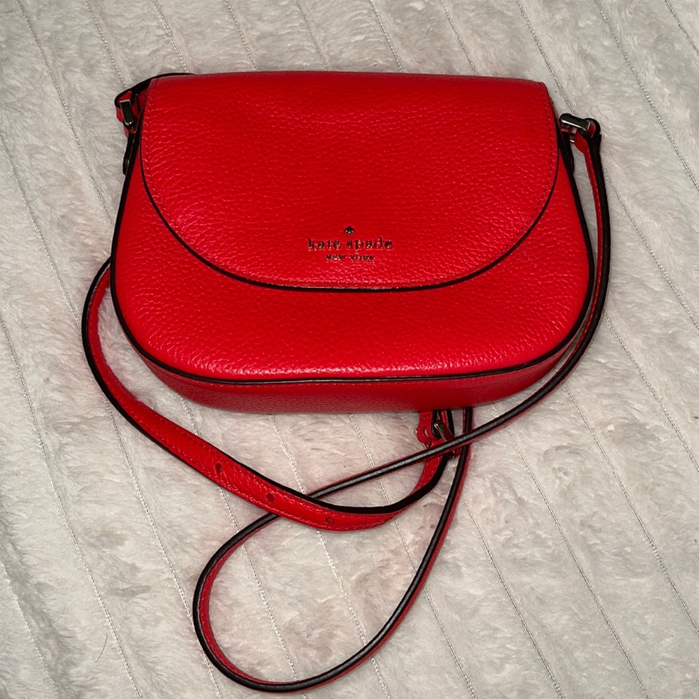 kate spade pink leather crossbody